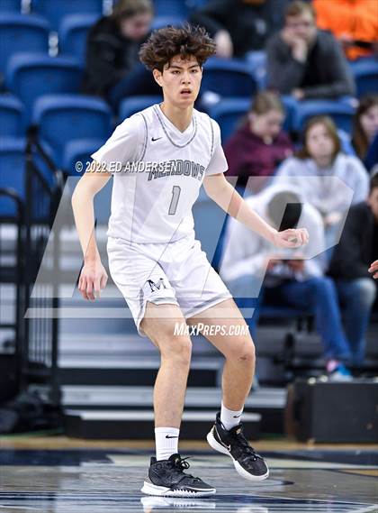Thumbnail 2 in The Meadows School vs. West Wendover (NIAA State 2A Semifinal) photogallery.