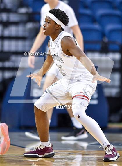 Thumbnail 2 in The Meadows School vs. West Wendover (NIAA State 2A Semifinal) photogallery.
