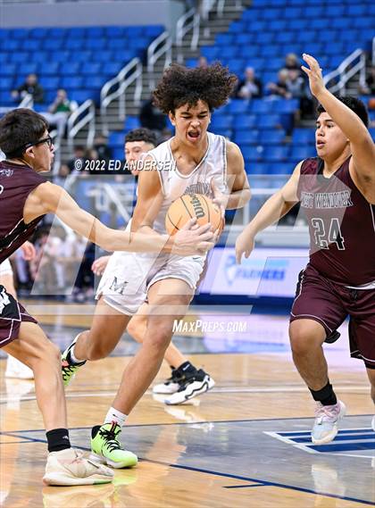 Thumbnail 2 in The Meadows School vs. West Wendover (NIAA State 2A Semifinal) photogallery.