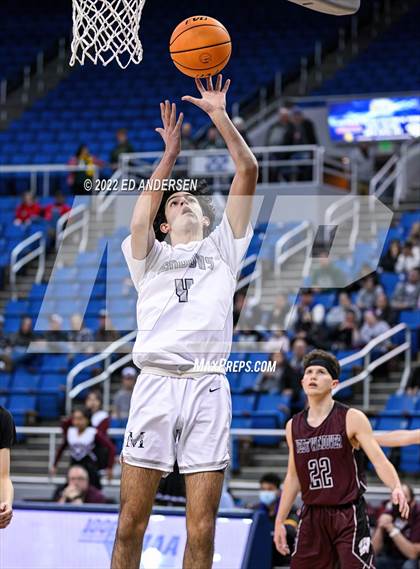 Thumbnail 1 in The Meadows School vs. West Wendover (NIAA State 2A Semifinal) photogallery.
