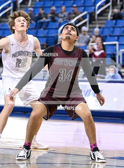 Thumbnail 1 in The Meadows School vs. West Wendover (NIAA State 2A Semifinal) photogallery.