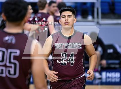 Thumbnail 1 in The Meadows School vs. West Wendover (NIAA State 2A Semifinal) photogallery.