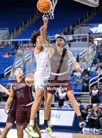 Thumbnail 2 in The Meadows School vs. West Wendover (NIAA State 2A Semifinal) photogallery.