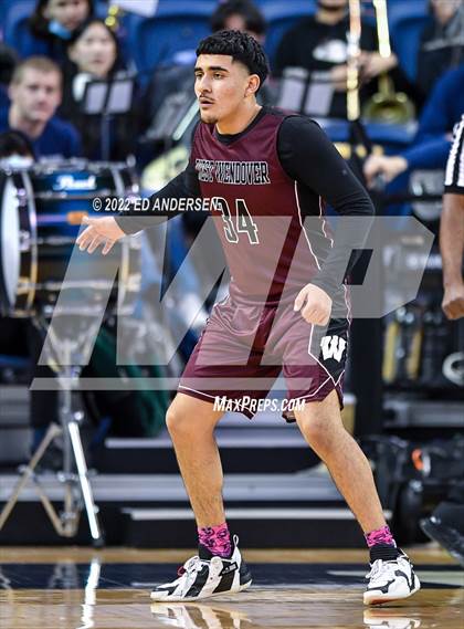 Thumbnail 1 in The Meadows School vs. West Wendover (NIAA State 2A Semifinal) photogallery.