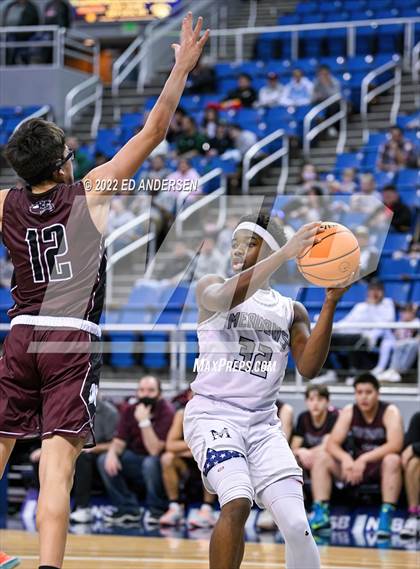 Thumbnail 1 in The Meadows School vs. West Wendover (NIAA State 2A Semifinal) photogallery.