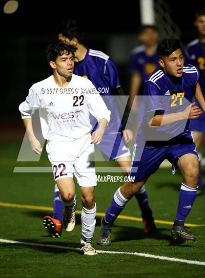 Thumbnail 1 in West Campus vs Escalon (CIF SJS D5 Final) photogallery.