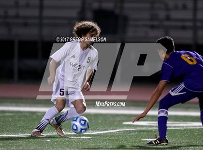 Thumbnail 2 in West Campus vs Escalon (CIF SJS D5 Final) photogallery.