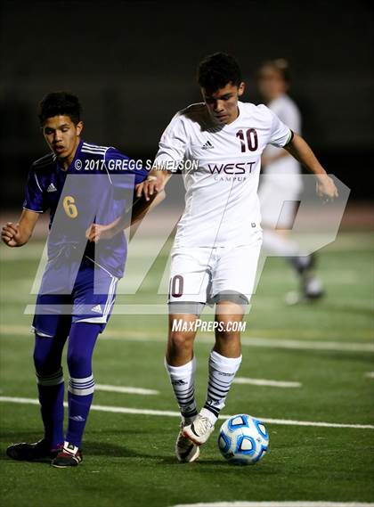 Thumbnail 2 in West Campus vs Escalon (CIF SJS D5 Final) photogallery.