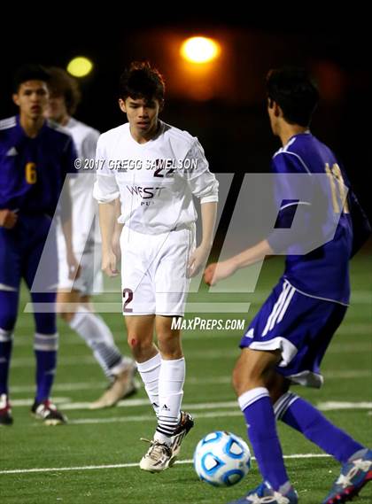 Thumbnail 3 in West Campus vs Escalon (CIF SJS D5 Final) photogallery.