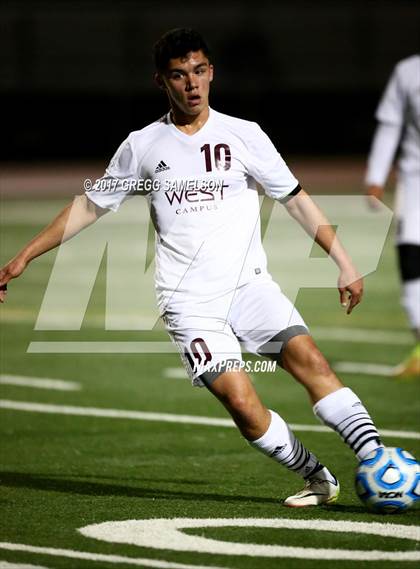 Thumbnail 3 in West Campus vs Escalon (CIF SJS D5 Final) photogallery.