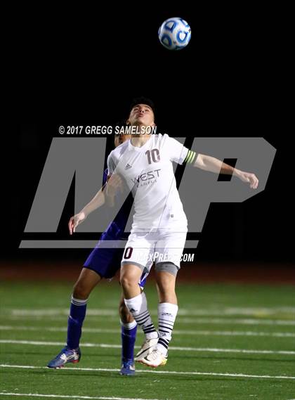 Thumbnail 1 in West Campus vs Escalon (CIF SJS D5 Final) photogallery.