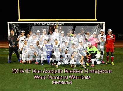 Thumbnail 3 in West Campus vs Escalon (CIF SJS D5 Final) photogallery.