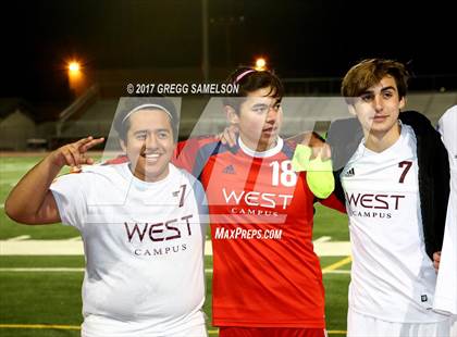 Thumbnail 2 in West Campus vs Escalon (CIF SJS D5 Final) photogallery.