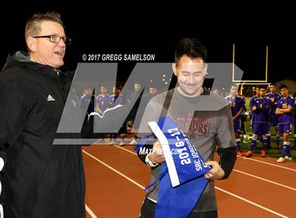 Thumbnail 1 in West Campus vs Escalon (CIF SJS D5 Final) photogallery.