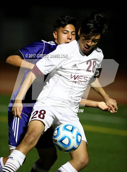 Thumbnail 3 in West Campus vs Escalon (CIF SJS D5 Final) photogallery.