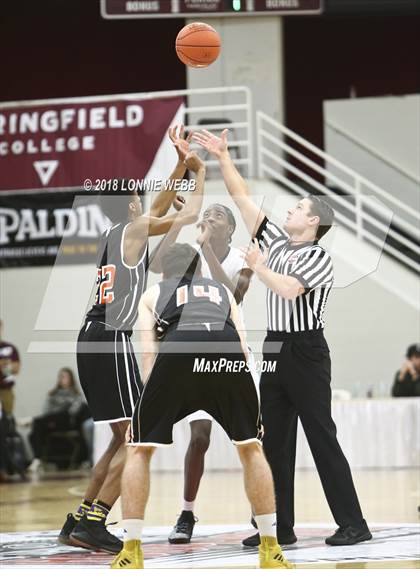Thumbnail 1 in Newton North vs. Springfield Central (Spalding Hoophall Classic) photogallery.