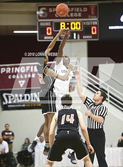 Thumbnail 2 in Newton North vs. Springfield Central (Spalding Hoophall Classic) photogallery.