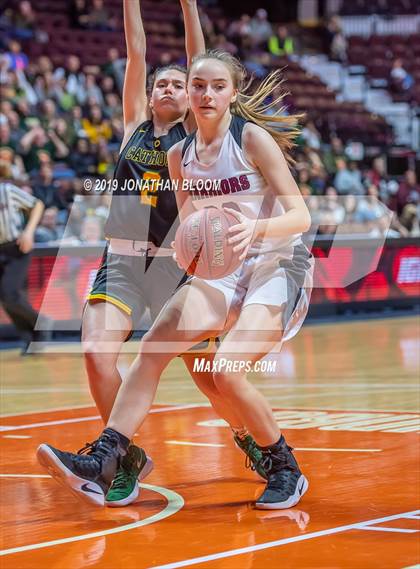 Thumbnail 3 in Trinity Catholic vs. Canton (CIAC Class S Final) photogallery.