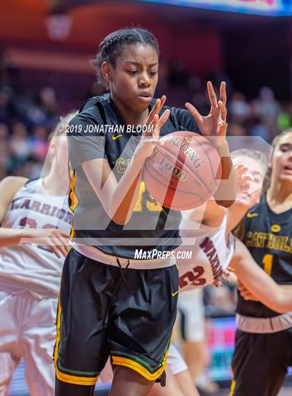 Thumbnail 2 in Trinity Catholic vs. Canton (CIAC Class S Final) photogallery.