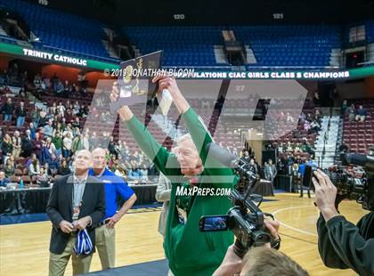 Thumbnail 2 in Trinity Catholic vs. Canton (CIAC Class S Final) photogallery.