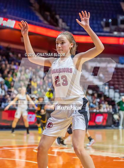 Thumbnail 1 in Trinity Catholic vs. Canton (CIAC Class S Final) photogallery.