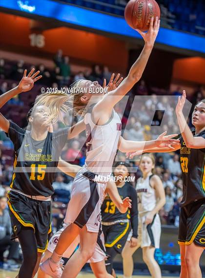 Thumbnail 1 in Trinity Catholic vs. Canton (CIAC Class S Final) photogallery.