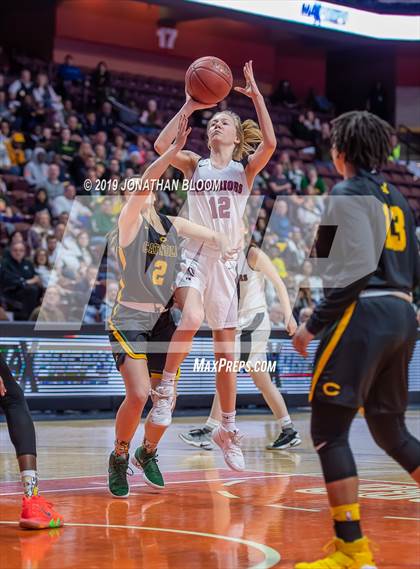 Thumbnail 3 in Trinity Catholic vs. Canton (CIAC Class S Final) photogallery.