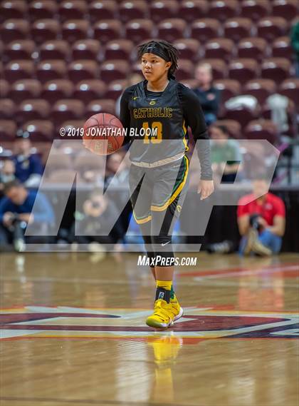 Thumbnail 2 in Trinity Catholic vs. Canton (CIAC Class S Final) photogallery.