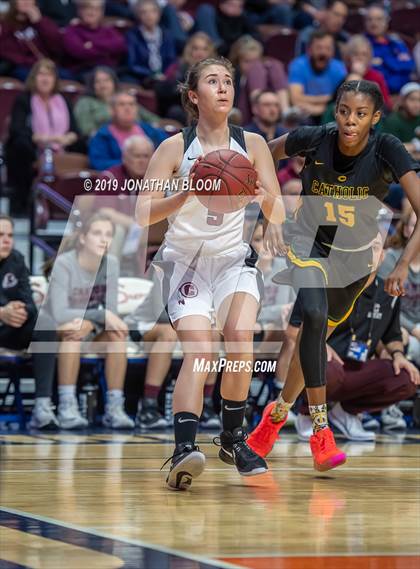 Thumbnail 1 in Trinity Catholic vs. Canton (CIAC Class S Final) photogallery.
