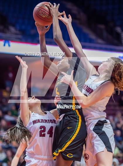 Thumbnail 3 in Trinity Catholic vs. Canton (CIAC Class S Final) photogallery.