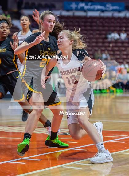 Thumbnail 1 in Trinity Catholic vs. Canton (CIAC Class S Final) photogallery.