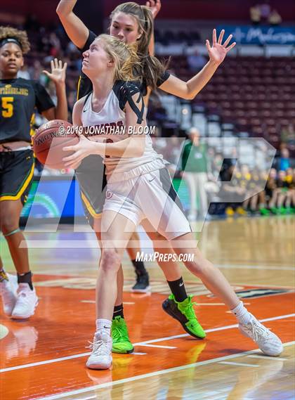 Thumbnail 1 in Trinity Catholic vs. Canton (CIAC Class S Final) photogallery.