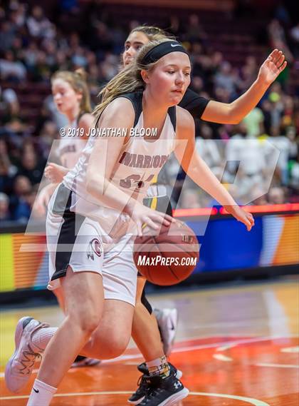 Thumbnail 1 in Trinity Catholic vs. Canton (CIAC Class S Final) photogallery.