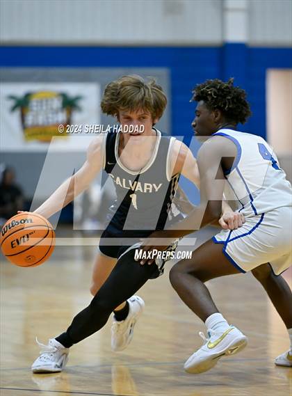Thumbnail 1 in East Lake vs Calvary Christian (Sun Bash Tampa) photogallery.