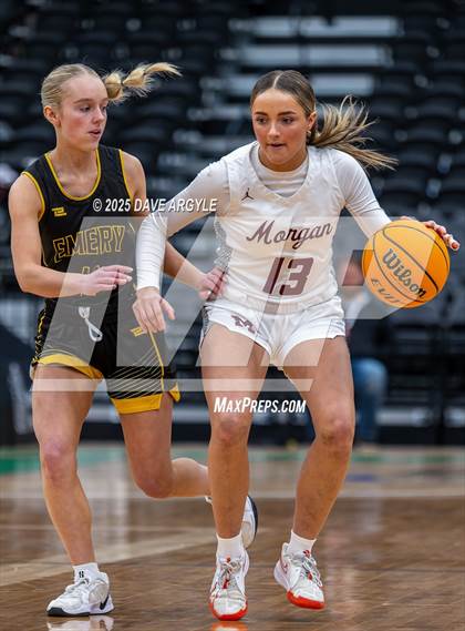 Thumbnail 2 in Emery vs Morgan (UHSAA 3A Quarterfinal) photogallery.