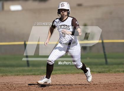 Thumbnail 2 in Centennial vs. Saint Francis (Michelle Carew Classic) photogallery.