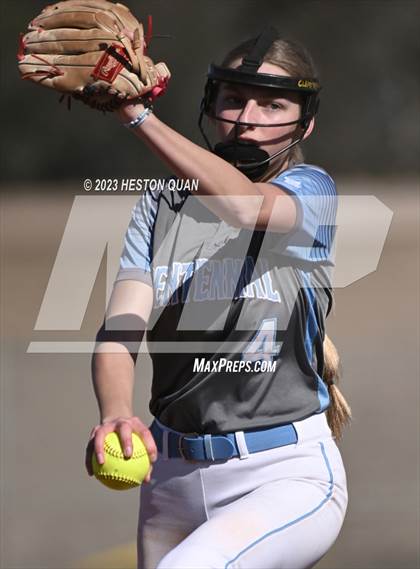 Thumbnail 1 in Centennial vs. Saint Francis (Michelle Carew Classic) photogallery.