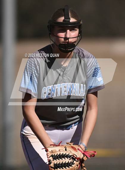 Thumbnail 2 in Centennial vs. Saint Francis (Michelle Carew Classic) photogallery.