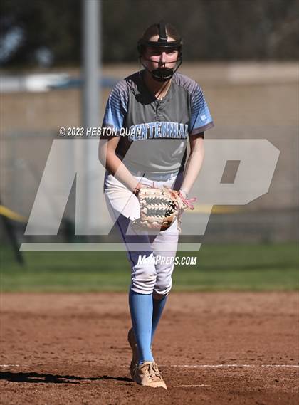 Thumbnail 2 in Centennial vs. Saint Francis (Michelle Carew Classic) photogallery.