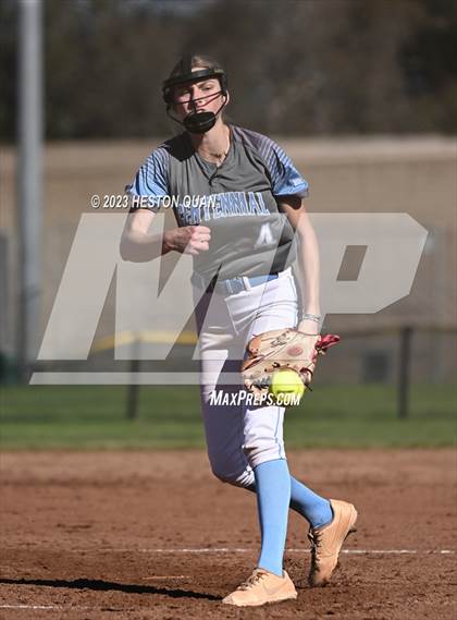 Thumbnail 3 in Centennial vs. Saint Francis (Michelle Carew Classic) photogallery.