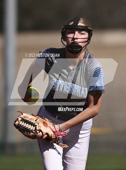 Thumbnail 1 in Centennial vs. Saint Francis (Michelle Carew Classic) photogallery.
