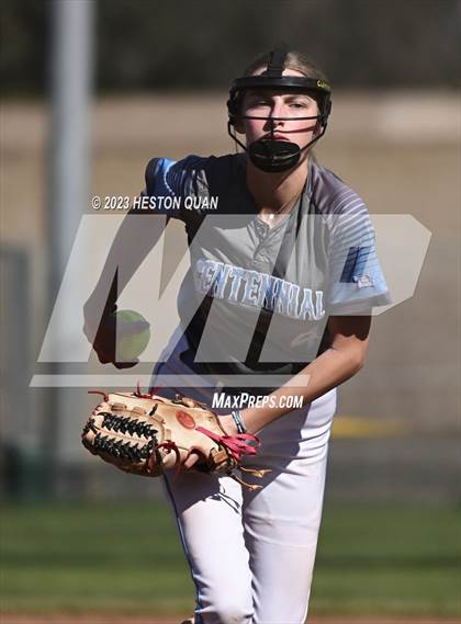 Thumbnail 1 in Centennial vs. Saint Francis (Michelle Carew Classic) photogallery.