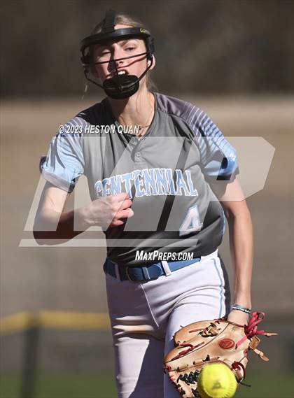 Thumbnail 1 in Centennial vs. Saint Francis (Michelle Carew Classic) photogallery.