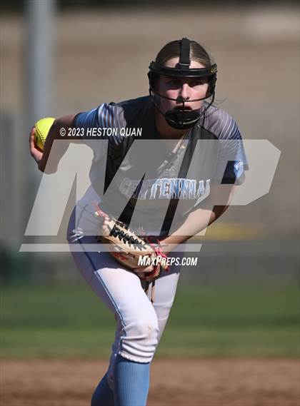 Thumbnail 3 in Centennial vs. Saint Francis (Michelle Carew Classic) photogallery.