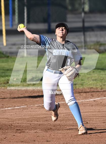 Thumbnail 3 in Centennial vs. Saint Francis (Michelle Carew Classic) photogallery.