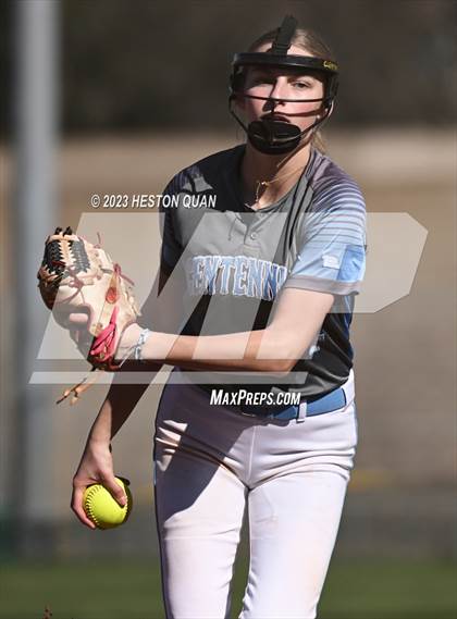 Thumbnail 2 in Centennial vs. Saint Francis (Michelle Carew Classic) photogallery.