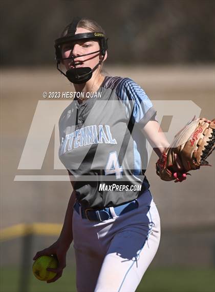 Thumbnail 3 in Centennial vs. Saint Francis (Michelle Carew Classic) photogallery.