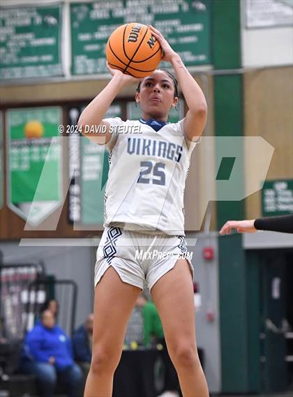 Thumbnail 2 in Cornerstone Christian vs. Pleasant Valley (St. Mary's MLK Showcase) photogallery.