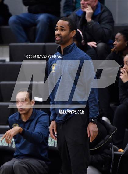 Thumbnail 1 in Cornerstone Christian vs. Pleasant Valley (St. Mary's MLK Showcase) photogallery.