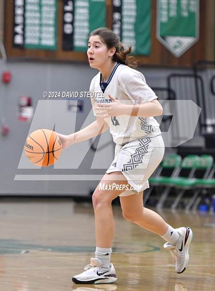 Thumbnail 1 in Cornerstone Christian vs. Pleasant Valley (St. Mary's MLK Showcase) photogallery.